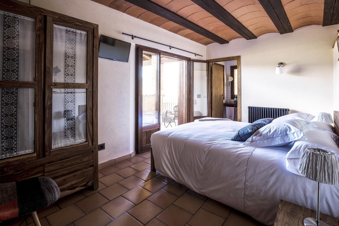 Hotel Mas La Ferreria La Vall de Bianya Kamer foto