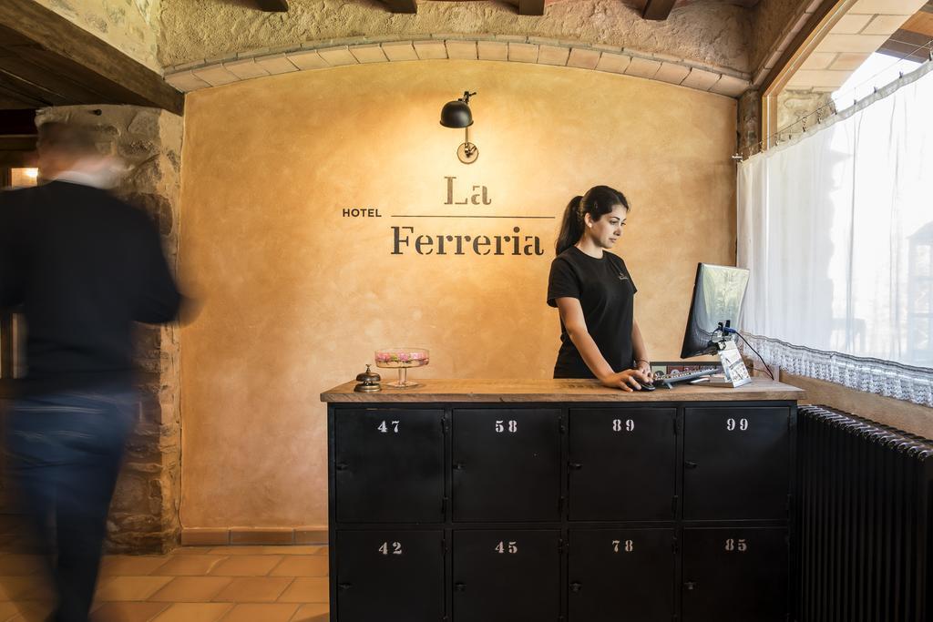 Hotel Mas La Ferreria La Vall de Bianya Buitenkant foto